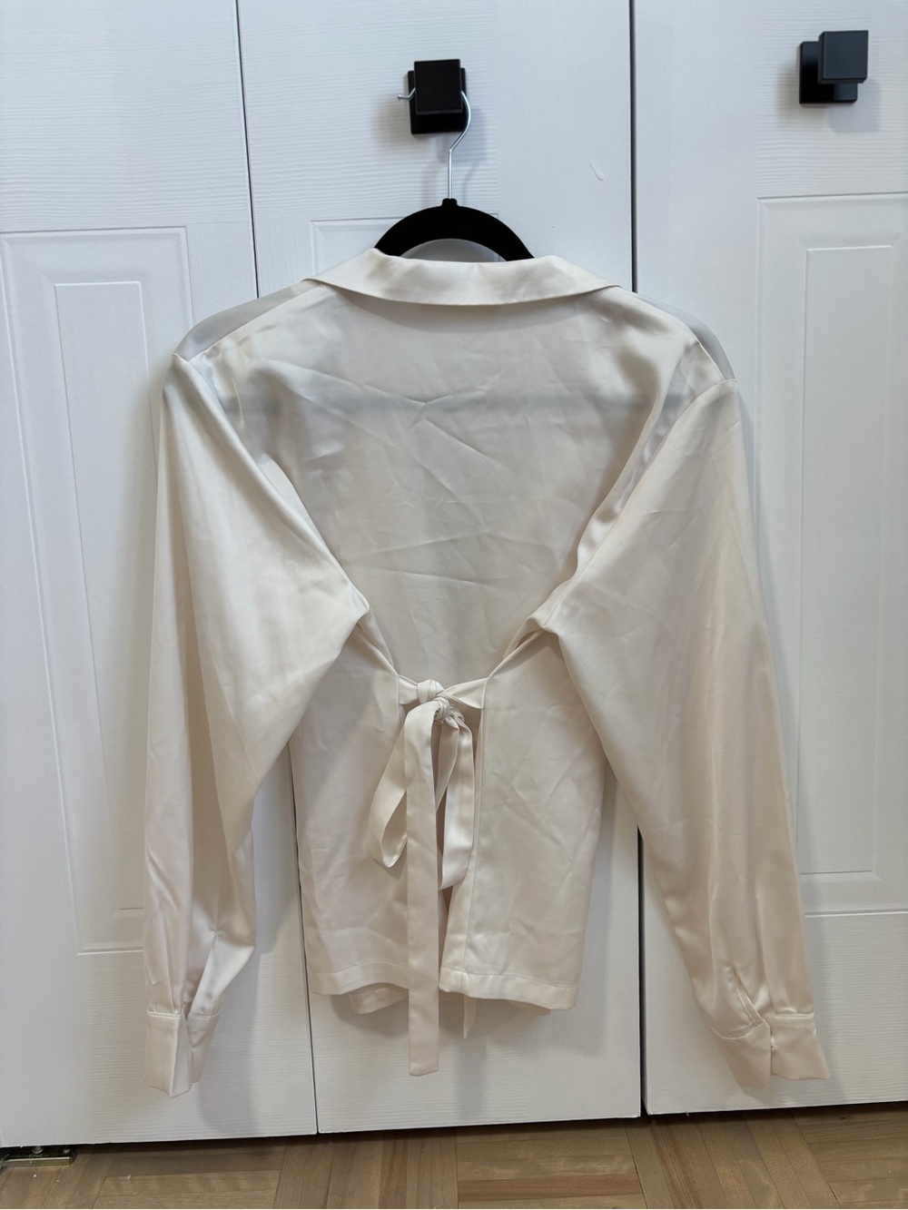 Commense Off-White Zip-Front Blazer - Picture 2 of 3